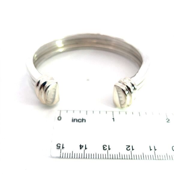 Tiffany & Co Estate Cuff Bracelet 6.5" Sterling Silver TIF662 - Picture 8 of 8